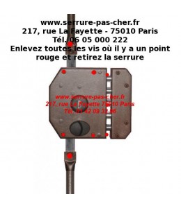 comment changer une serrure iseo perfecta?