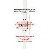 comment changer une serrure izis?