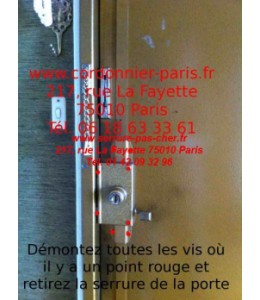 comment changer une serrure muel?