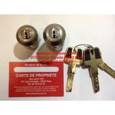 cylindre adaptable serrure multlock type izis