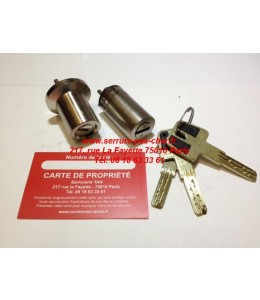 cylindre adaptable tx-80 security profile horizontale