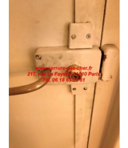 serrure cavith horizontale à fouillot