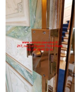 serrure fontaine dorée