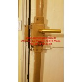 serrure izis verticale à fouillot