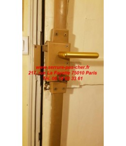 serrure izis verticale à fouillot