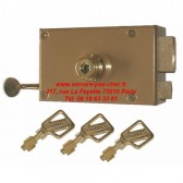 serrure pollux monopoint a tirage