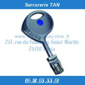 clé fichet 787 z
