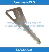 clé fichet 666