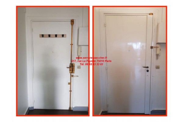 tole blanche et carenee