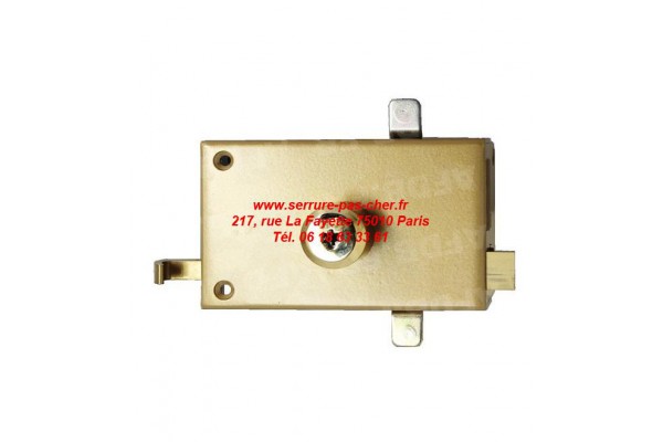 serrure cavith horizontale à tirage