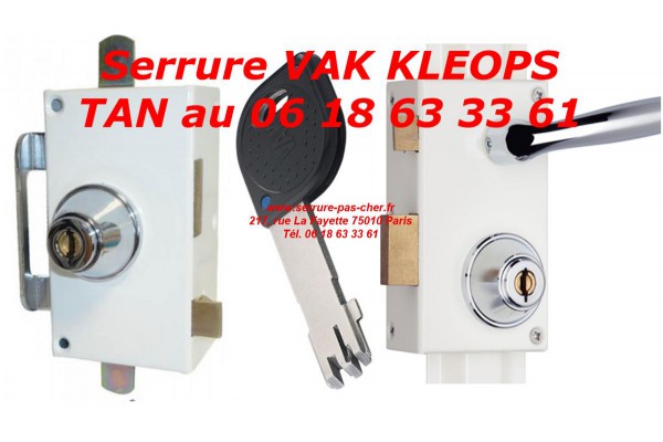serrure vak kleops 3