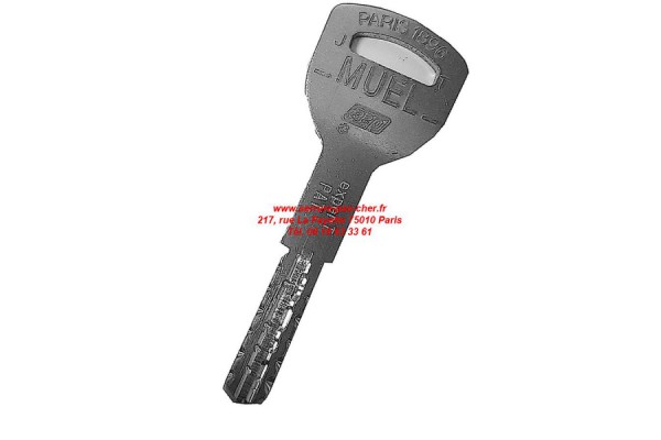 cle muel jt pour serrure muel jt