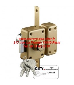 verrou cavith A2P à 2 entrées