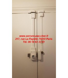 verrou vachette 2 points haut
