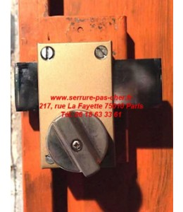 verrou vigie a bouton