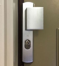 poignées blindées sans cache cylindre magnétique