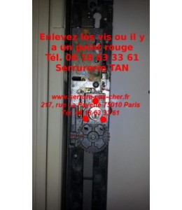 comment changer une serrure carénée vachette radial?