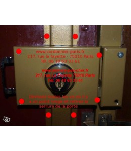 comment changer une serrure cyc type vak?