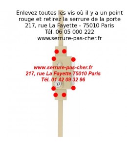 comment changer une serrure heracles dom ix sr type jpm?