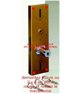comment changer une serrure picard presence vigie mobile?