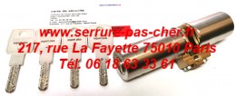 cylindre kaba expert pour serrure fichet fortissime