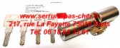 cylindre kaba expert pour serrure fichet fortissime