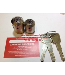 cylindre keso adaptable serrure cyc type cavith
