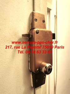 serrure cavith droite