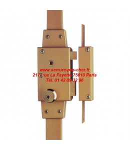 serrure cavith verticale