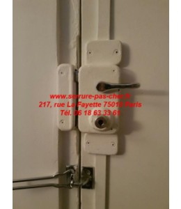 serrure fontaine verticale à fouillot
