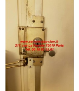 serrure keso verticale a tirage