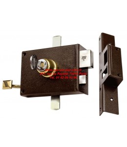 serrure muel horizontale tirage