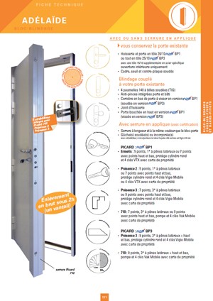 blindage adélaïde 1 ventail