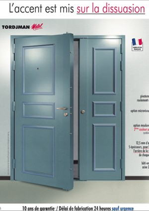 blindage parisien tordjman rectoverso 2 ventaux