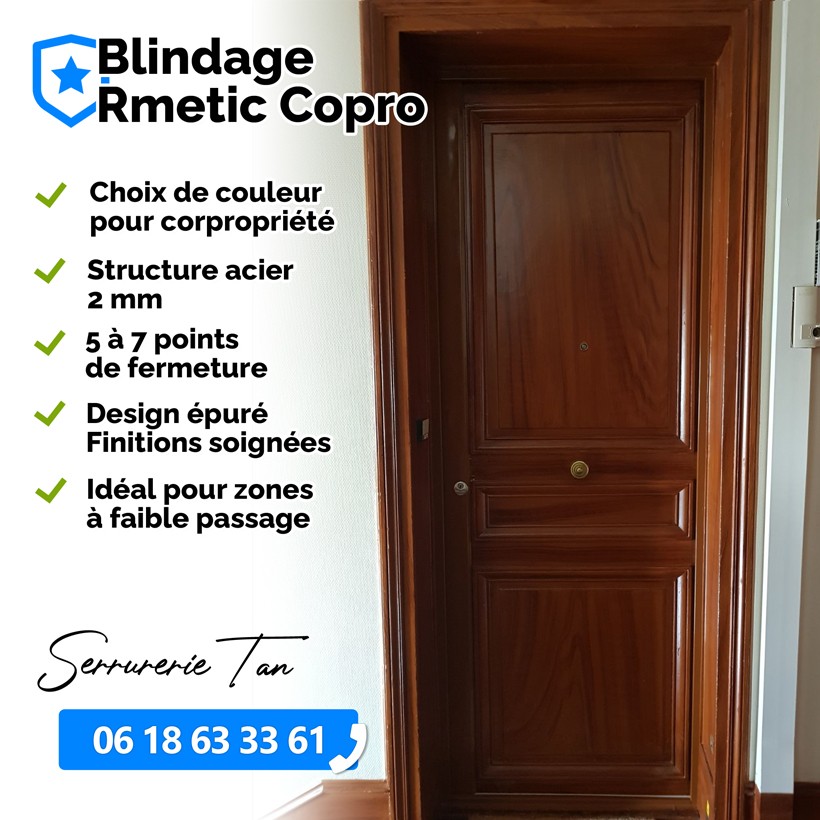 présentation blindage rmetic copro monté