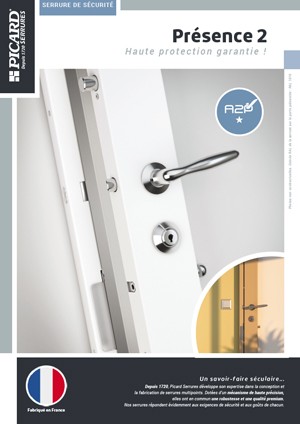 serrure blindée présence 2 VTX