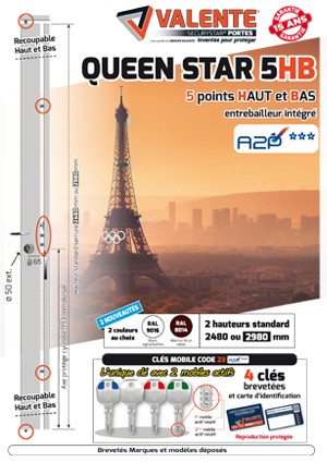 serrure blindée queen star