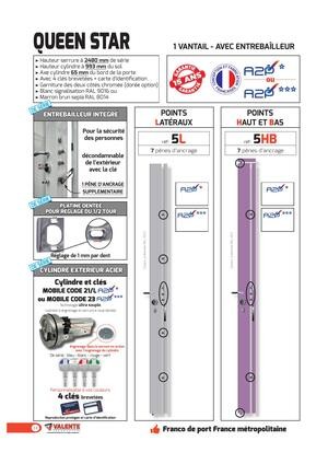 Fiche technique Valente Nova Star Plus
