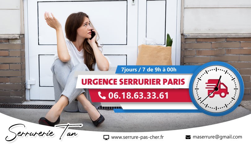 Urgence serrurier paris