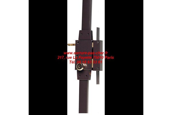 serrure cavith verticale tirage