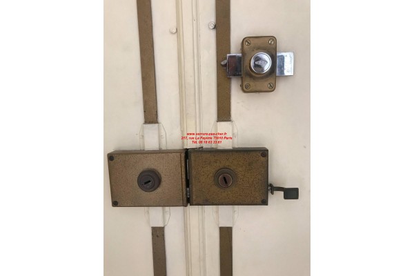 serrure muel 6 gorges et gache à repetition muel 6 gorges