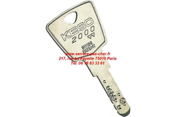 cle keso pour cylindre jpm suisse