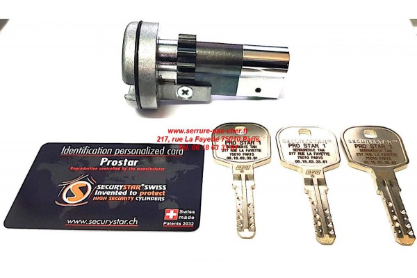 cylindre valente securystar a roue dentee