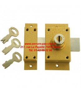 verrou muel à 2 entrées